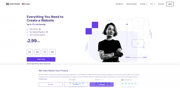 Web Hosting Built for Speed
